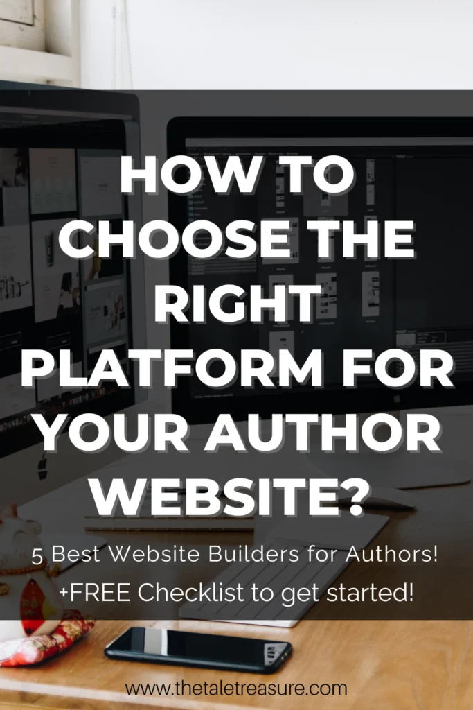 best website builders for authors