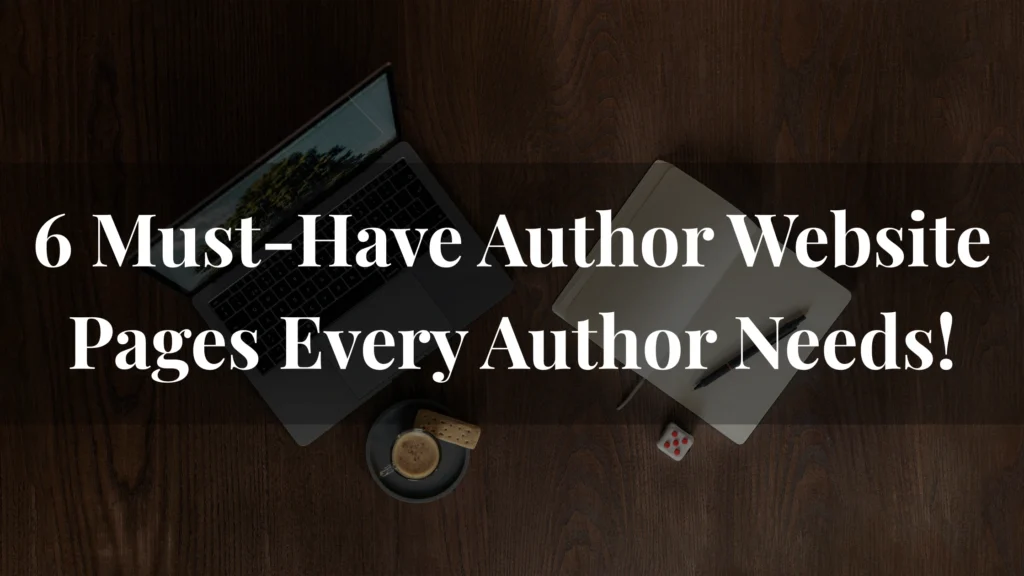 must-have author website pages