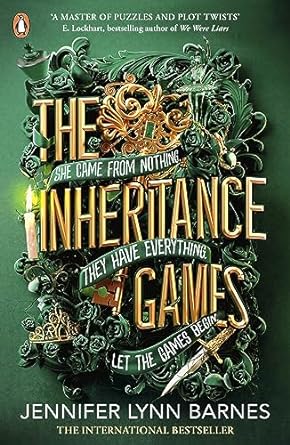 Image of book cover titled The Inheritance Games